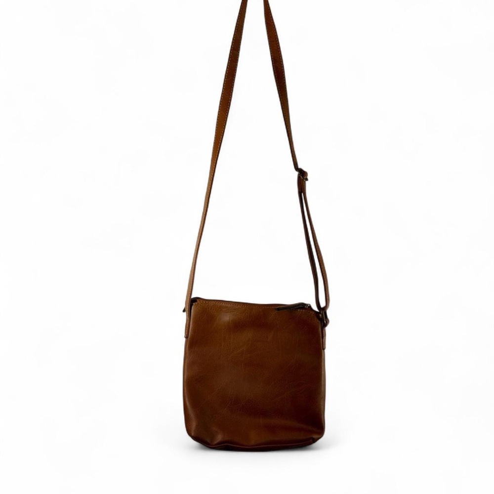 Elegant Brown Crossbody Bag - Picture 3 of 8